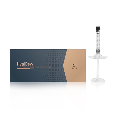 Hyaldew Fine/Mid/All - line of fillers based on hyaluronic acid