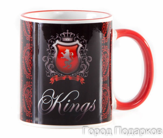 КРУЖКА ПОДАРОЧНАЯ КОРОЛИ