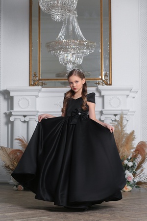 Нежное Пышное Длинное Платье  PXN 22019