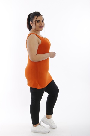 Спортсмен большого размера с нулевым рукавом - Кремит (3)