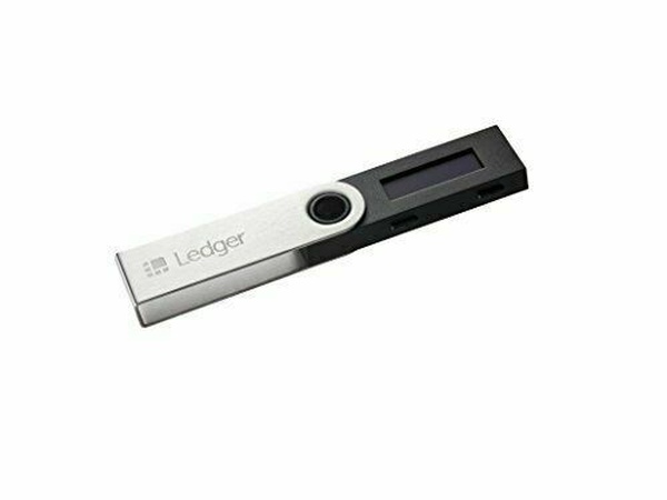 Аппаратный кошелек Ledger Nano S Crypto / Cryptocurrency (BLUE) New Open Box