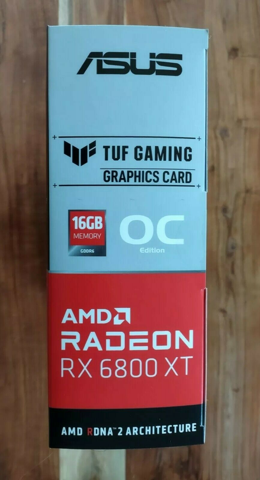 ASUS TUF Gaming AMD Radeon™ RX 6800 XT OC Edition Graphics Card (PCIe 4.0,  16GB GDDR6, HDMI 2.1, DisplayPort 1.4a, Dual Ball Fan Bearings